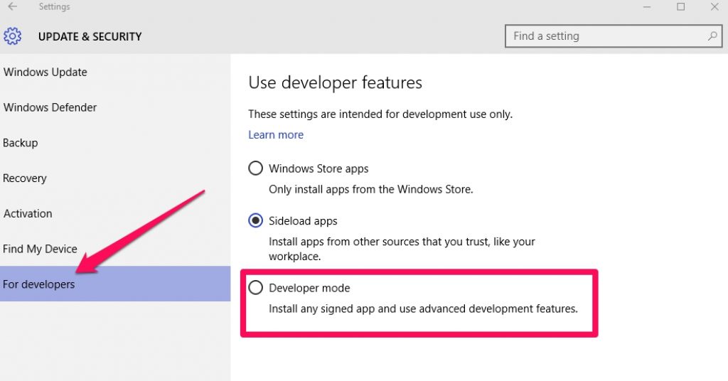 developers_mode_windows
