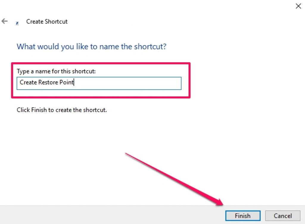 Restore_Point_Shortcut