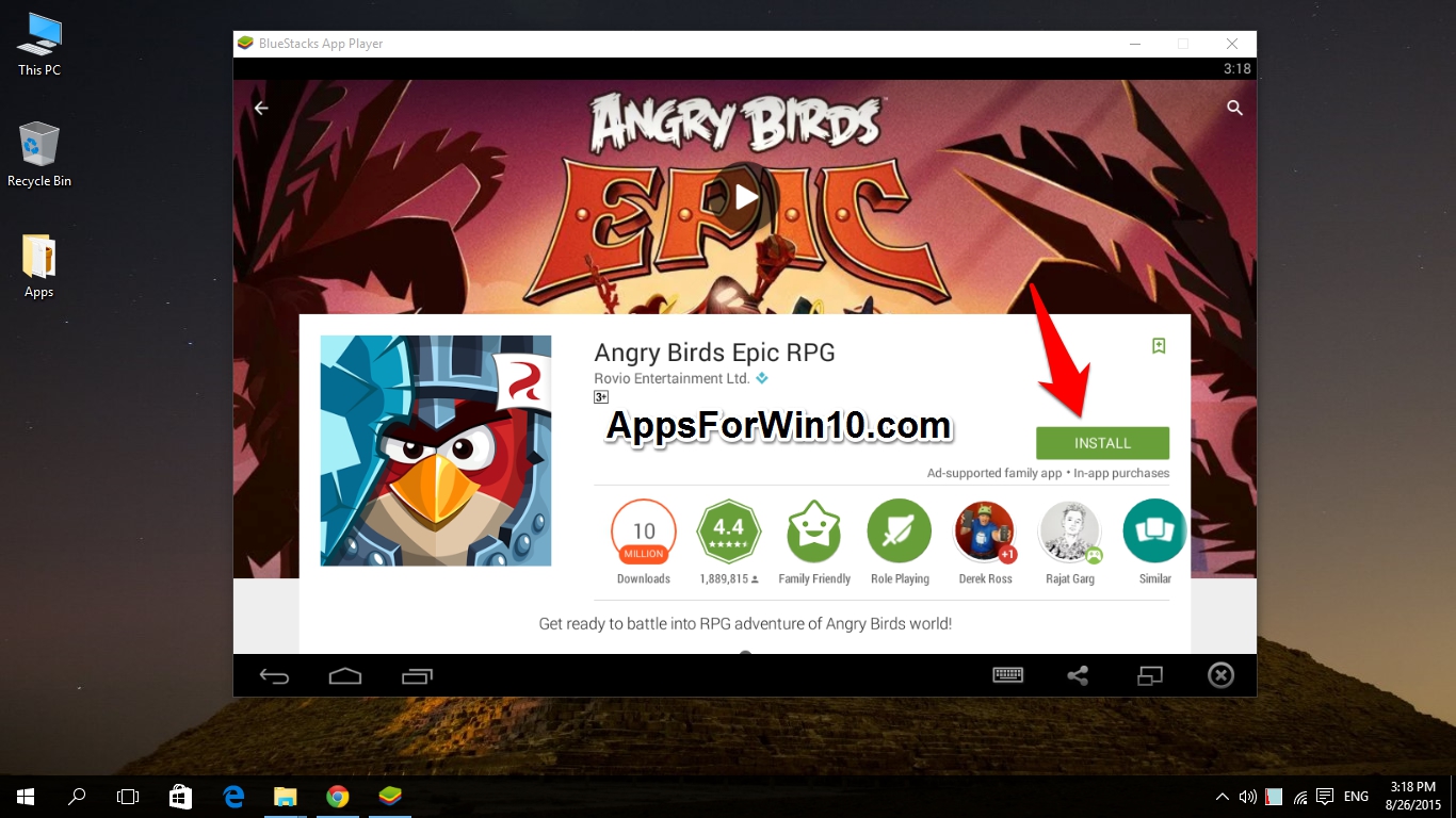 download pc apps on android