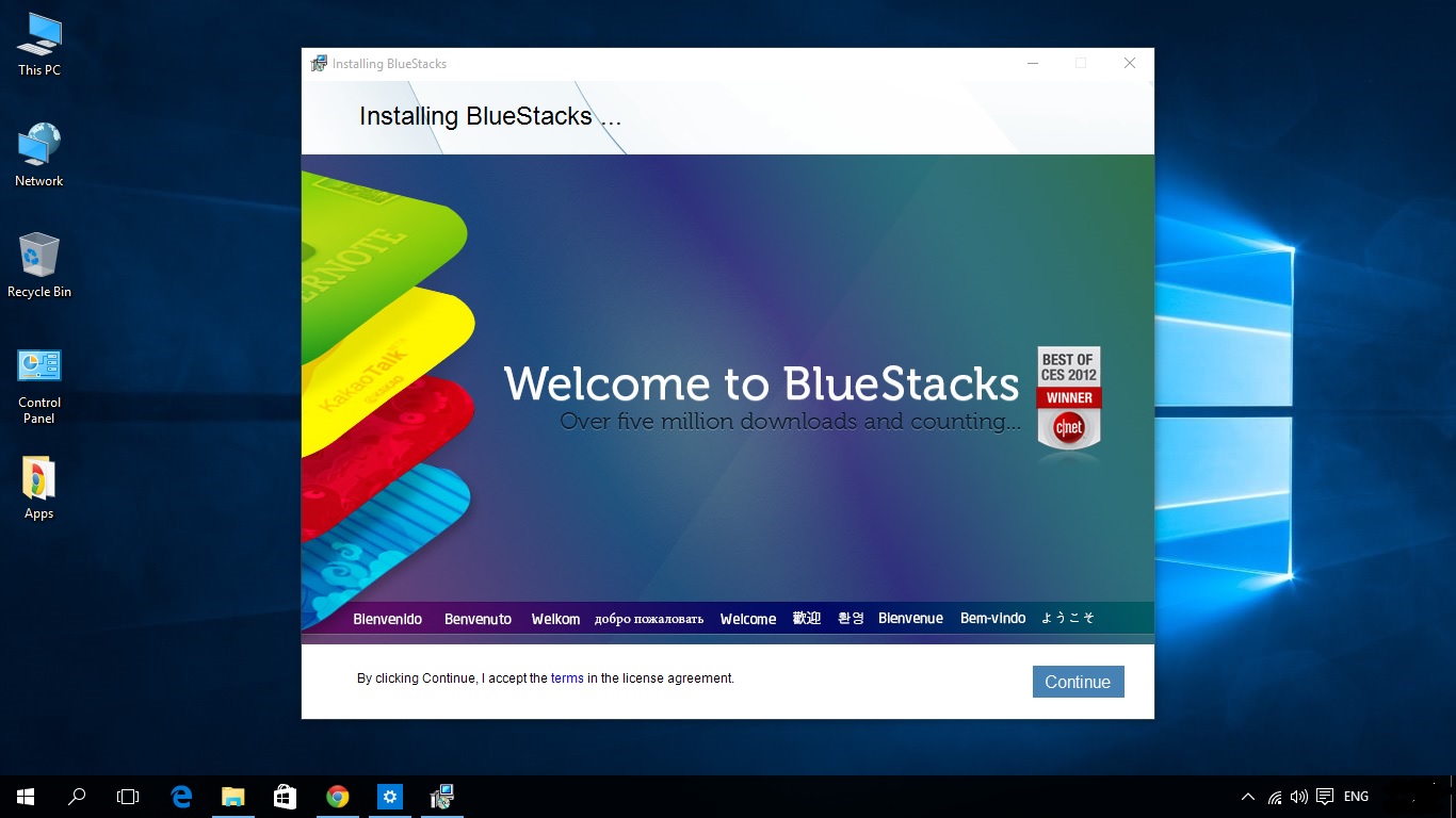bluestacks for windows 10