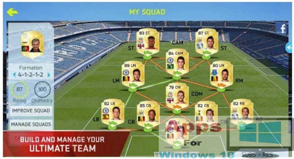 FIFA 15 Ultimate Team for Windows 10