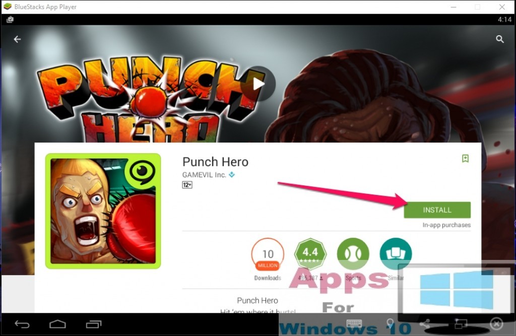 Punch_Hero_for_Windows10