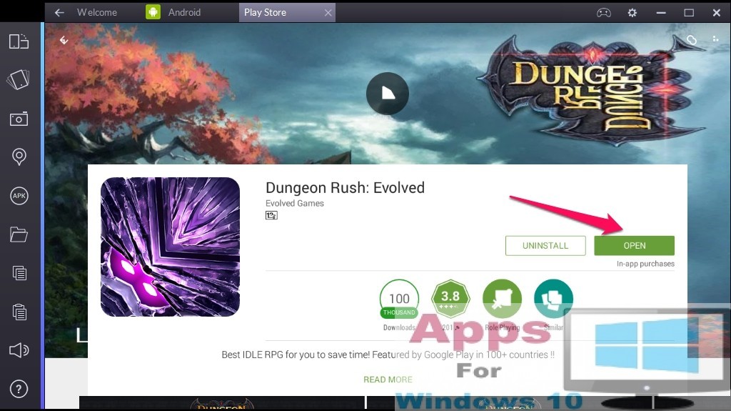 Dungeon_Rush_Evolved_for_Windows10
