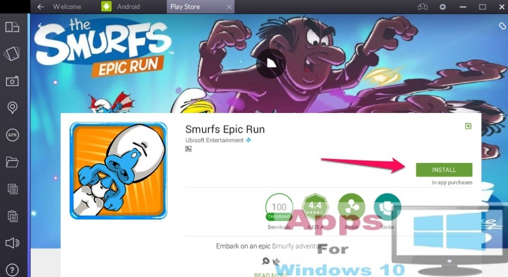 Smurfs_Epic_Run_for_Windows10_PC