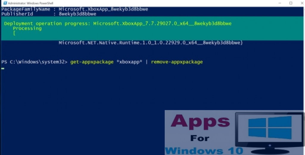 Uninstall_Build-in_Windows10_apps_PowerShell