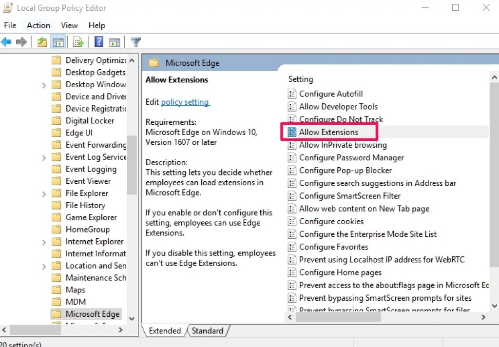 group-policy-editor-allow-extenstions-microsoft-edge