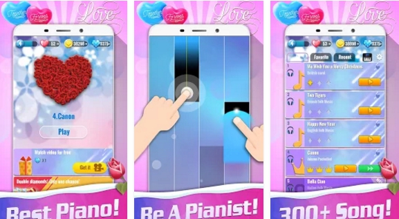 piano music tiles 2 valentine for pc download