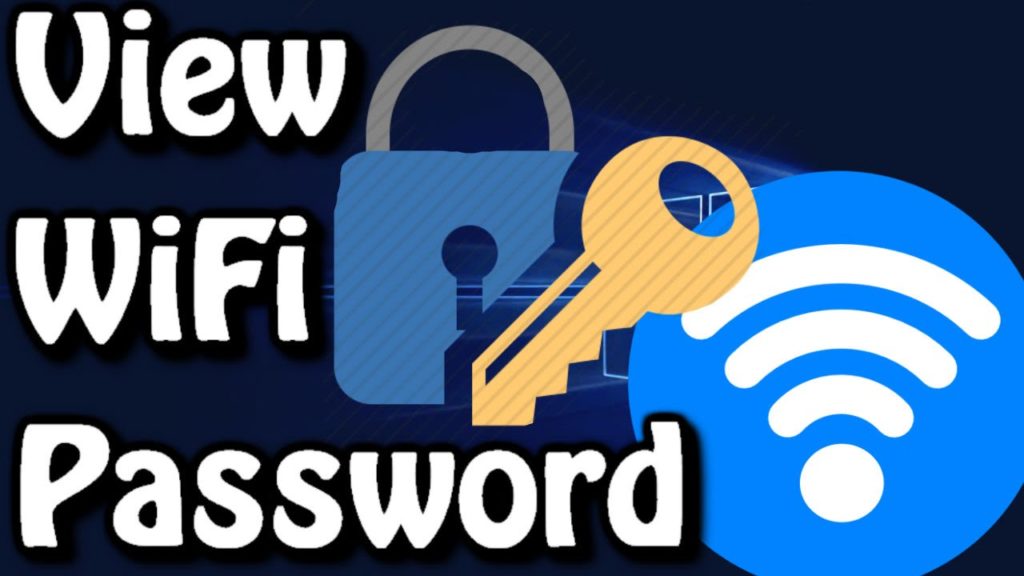 wifi password and settings windows 10