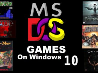 play ms dos games on windows 10 free