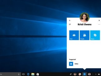 enable and disable my people on Windows 10