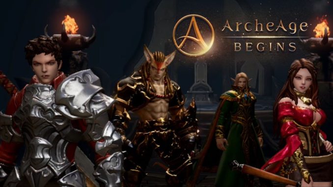 archeage begins for pc download