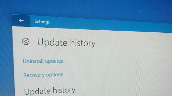 how to see windows 10 update history using settings and command prompt