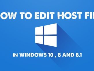 modify hosts file windows 10 8 and 8.1