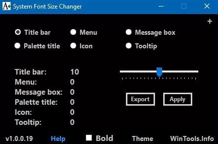 system font size changer for windows 10 download