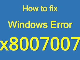 fix windows error 0x80070070