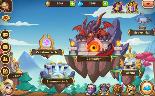idle heroes pc download