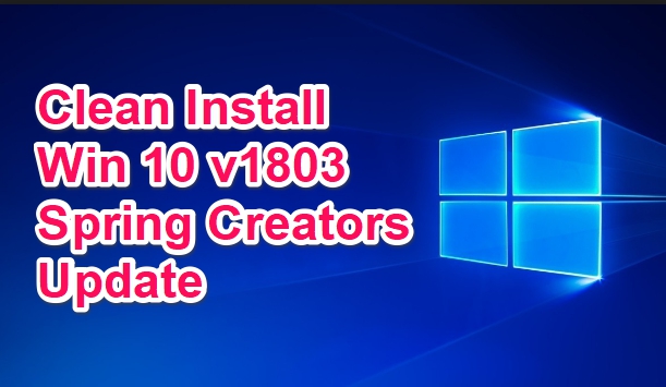 clean-install-win-10-1803