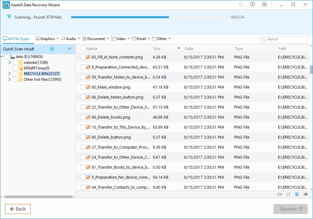 Recover Lost Files With EaseUs Data Recovery Wizard Free