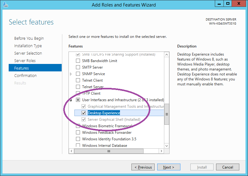 windows Server 2012 R2 Snipping Tool